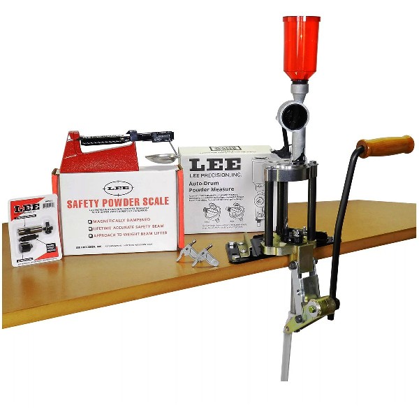 Kit Impistonatore Automatico Lee Precision 90997 – Per Presse Turret 4 Posizioni, Include Large E Small